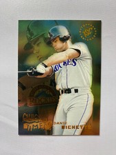 Dante Bichette 1995 Topps Stadium Club Crunch Time Insert #11 Colorado Rockies