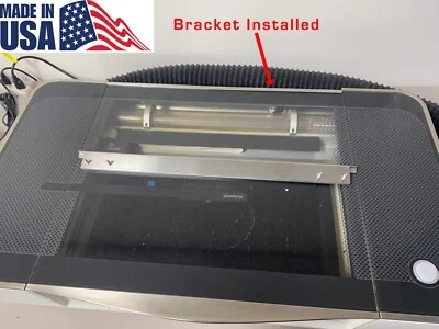 GLOWFORGE LID Hinge Repair Bracket, Stainless Steel, and Aluminum Made in USA - Image 1 of 4