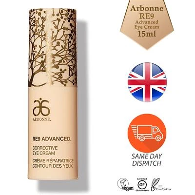 Arbonne RE9 Advanced Corrective Eye Cream Vitamin B3 Skin Moisture 15ml - image 1 of 4