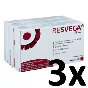 Resvega Kapseln 180St PZN 09755674 Augenschutz✅Lutein✅DHA/EPA✅Omega-3✅Vitamin✅ - Bild 1 von 5