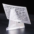 10pcs Acrylic Stand Coin Display Easel Holder Small Rack for Collectable~NA