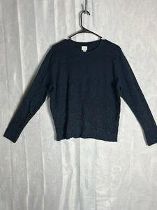 Suéter de manga larga A New Day para mujer azul marino con brillo azul talla L - Imagen 1 de 12