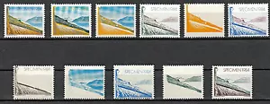 Prova di stampa Test Stamp Esempmen Pruebas Prøve 11 francobolli 1984 - Foto 1 di 12