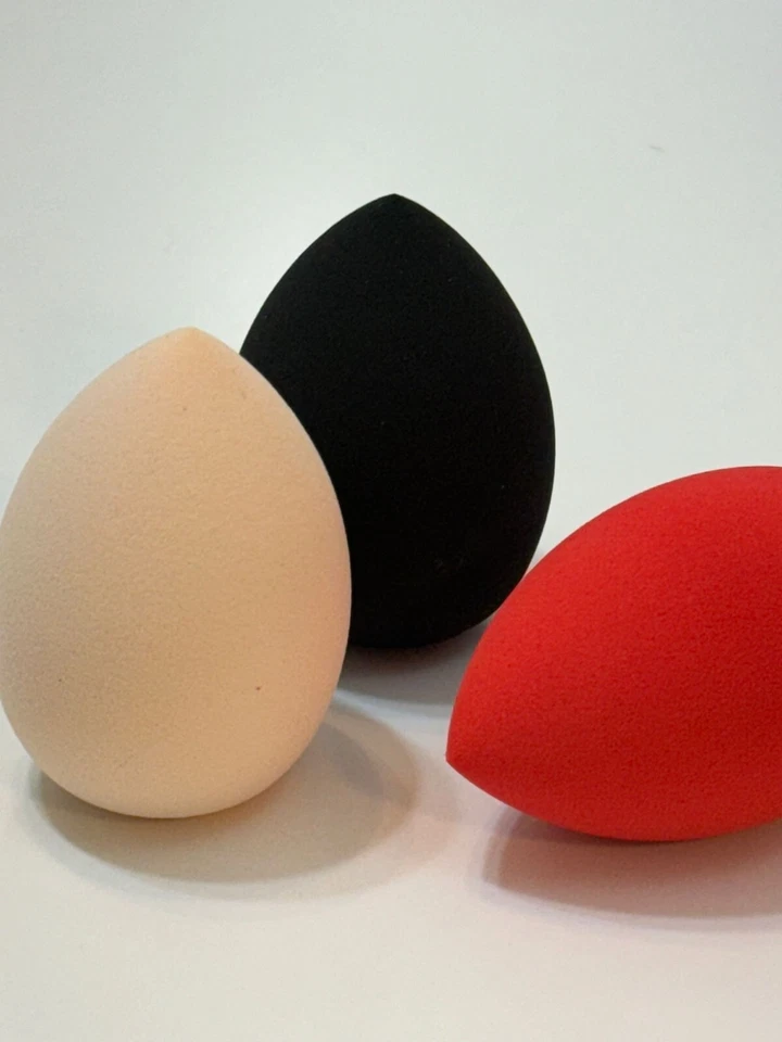 Juego de 3 piezas Beauty Blender esponja de maquillaje, puff, sin látex Foto 1 de 1
