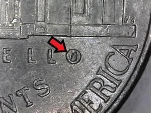 Chip de troquel circulado de níquel Jefferson 2017-P error/variedad Philadelphia - Imagen 1 de 3