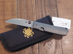 Spyderco SwayBack Frame Lock Knife (3.53" Stonewash XHP) C249TIP - Picture 1 of 11