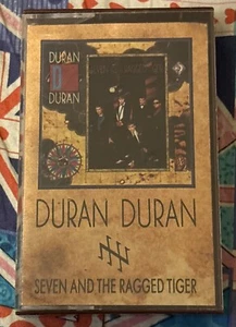 ~ Vintage 1983 ~ Duran Duran ~ Seven And The Ragged Tiger ~ Cassette Tape ~ - Picture 1 of 6