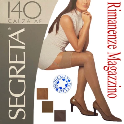 Calze da reggicalze 140 Den a compressione graduata calze riposanti denari per - Immagine 1 di 4