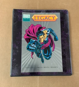 1993 Majestic Legacy Comic Complete Card Set Binder Mini Comic - Picture 1 of 7