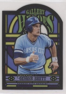2021 Topps Gallery Gallery of Heroes George Brett #GOH-22 HOF