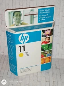 HP 11 Tintenpatrone Gelb C4838AN Ablaufdatum 5/2010 - Bild 1 von 2