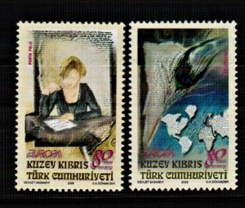 2008  - EUROPA (LETTERS)  - TURKISH CYPRUS - UMM  - Image 1 of 1