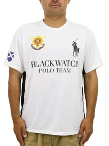 *DEFECTO MENOR* Camiseta Polo Ralph Lauren BP Poly Blackwatch - Blanca - Talla: XXL - Imagen 1 de 5