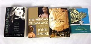 Mixed Lot of 4 Adult Fantasy Adventure Romance Books Twain Gist L.J Smith Updike - Imagen 1 de 5