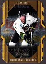 1999-00 Black Diamond Cut #102 Milan Kraft