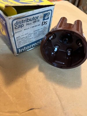 Alfa Romeo 2600 SPRINT BMW 2500 3.0 3.3 PORSCHE 911 Distributor cap Intermotor  - Image 1 of 3