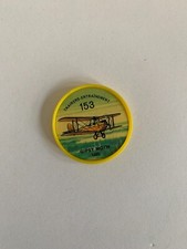 1962 Jell-O History of Aviation Coins #153 Gypsy Moth 1925, RARE & VINTAGE! inv1