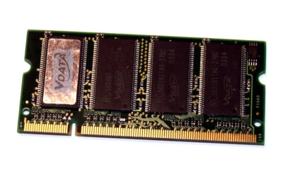 256 MB DDR-RAM 200-pin SO-DIMM PC-2100S    'VDATA MDGVD3E4G3X2B1AZK' - Photo 1/2