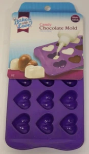 Baked with Love Silicone candy chocolate heart mold 15 piece mold - Picture 1 of 1