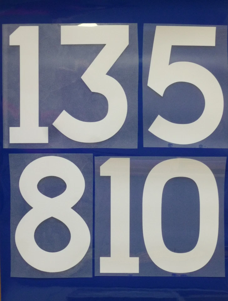 Flock Nummer number home Trikot jersey shirt Scotland Schottland 1960s - 1980s