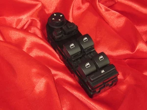 BMW E60 E61 5's ELEVADOR PUERTA CONDUCTOR VENTANA INTERRUPTOR ESPEJO PLEGABLE BOTÓN 6951909 - Imagen 1 de 4