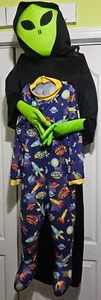 Kids Alien Abduction Costume Spirit Halloween Inflatable Pajamas Close Encounter - Picture 1 of 5