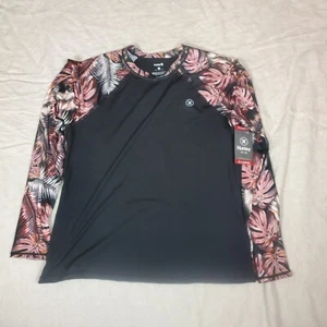 Hurley Badeshirt Damen Gr. XL Langarm Schwarz Rash Guard UPF 50+ - Bild 1 von 5