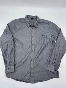 Oakley Performance Hemd Herren Large grau Langarm Button Down gebraucht, in einwandfreiem Zustand - Bild 1 von 11