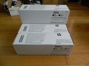 ORYGINALNY ZESTAW 4 KM TONER CE410X CE411A CE412A CE413A HP 300 mfp 400 305A NOWY 305X - Zdjęcie 1 z 3
