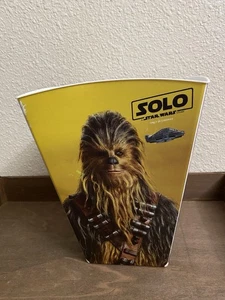 STAR WARS CINE PALOMITAS TAZA 2018 PELÍCULA: SOLO A STAR WARS HISTORIA PROMOCIÓN TAZA - Imagen 1 de 6