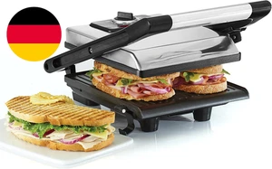 Bella Panini-Presse, Sandwichmaker Und Elektrischer Indoor-Grill Mit Doppelten A - Bild 1 von 12