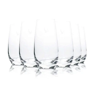 Set 6 Grey Goose Vodka Longdrinkgläser geprägtes Muster Logo 40cl. - Bild 1 von 7