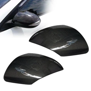 Pair LH&RH Side Wing Door Rearview Mirror Cover Cap Fit For Mazda 3 Speed3 10-13 - Imagen 1 de 7