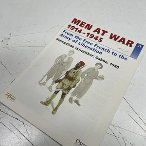 ORIGINAL MILITARY WAR BOOK WW1 WW2 Free French Army Liberation Senegalese V - Bild 1 von 6