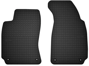 Alfombrillas de goma delanteras para Skoda Superb I año 2001-2008 se ajustan perfectamente negras - Imagen 1 de 11