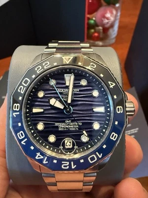 Tag Heuer Aquaracer 300 GMT Men's Watch Blue Dial, 42mm, WBP5114.BA0013   - Image 1 of 4