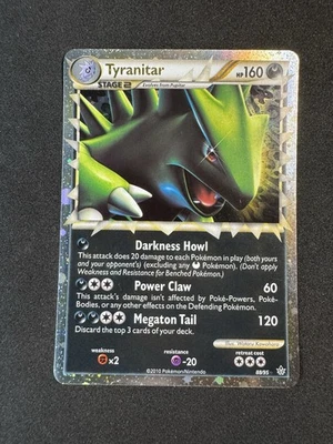 Tyranitar Prime 88 Unleashed HeartGold & SoulSilver Pokemon - Image 1 of 4
