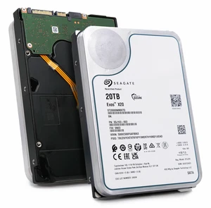 Seagate Exos X20 20TB ST20000NM007D 7.2K RPM SATA 6Gb/s 3.5" HDD - Grade B - Picture 1 of 7