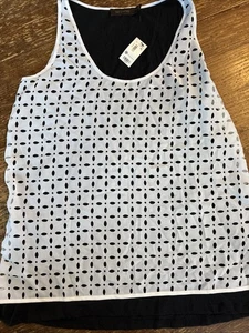 The Limited Tanktop schwarz-weiß neu mit Etikett XL - Bild 1 von 3