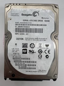Seagate ST9500423AS 500GB 7200RPM 2.5" SATA HDD – FW:0003HPM1 - Picture 1 of 9