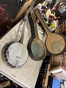 Slingerland May Bell Queen Tenor Banjo w/ Case - very good shape, original - Picture 1 of 21