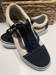 VANS Old Skool Pink and Black Skate Shoes Size M-6.5 W-8 - Picture 1 of 9