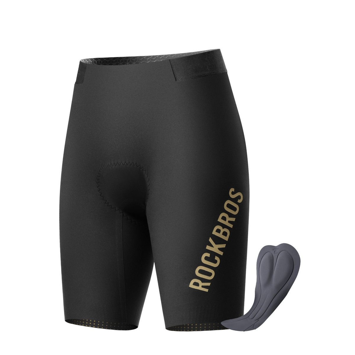 ROCKBROS 4D Pantaloncini Da Uomo Da Donna 2 In 1 Con Pantaloncini Intimo Separabili Pantaloncini Da Bici Arrampicata Pantaloni Da Bicicletta Da Corsa Ciclismo Trous - Foto 8