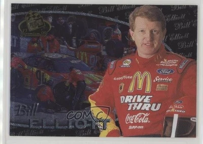 1999 Press Pass Premium Bill Elliott #7 HOF - Image 1 of 2