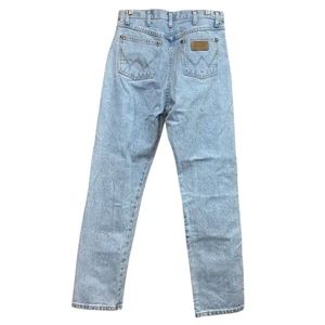 Wrangler Light Wash High-Waisted Straight-Leg Jeans 13x32 - Picture 1 of 6