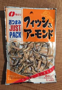 Natori "Fischmandel", geröstete Mandel und getrocknete Sardine mit Sesam, Japan - Bild 1 von 2
