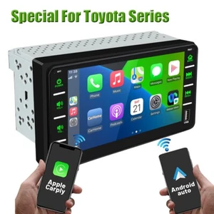 7" Car CarPlay GPS Usb Stereo Head Unit MP5 Player For Toyota HiAce 2004-2016 - Picture 1 of 15