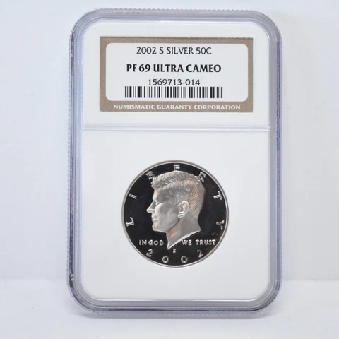 2002-S Kennedy Silver Half Dollar NGC PF69 Ultra Cameo (slx4571) Cover