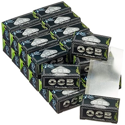 OCB Premium Slim Rolls Full Box 24 - Image 1 of 3