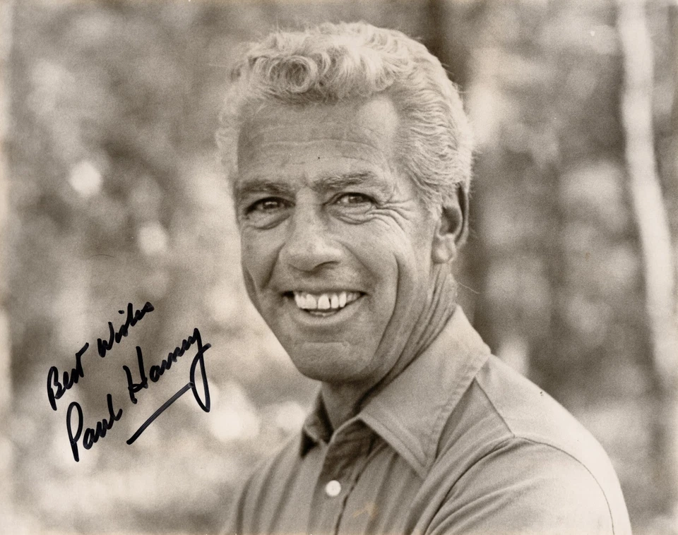 Paul Harvey - Fotografía firmada (radio locutor) Foto 1 de 1